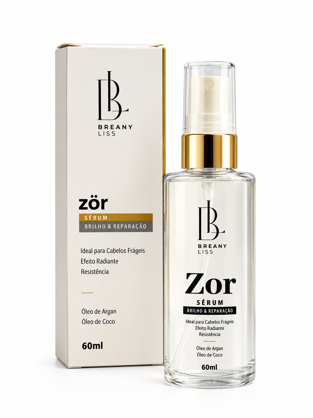 ZÖR — SÉRUM CAPILAR  BRILHO & REPARAÇÃO 60ml
